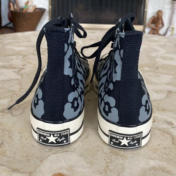 Converse Chuck 70 Reflective Leopard Hi Top Sneakers - Picture 7 of 14